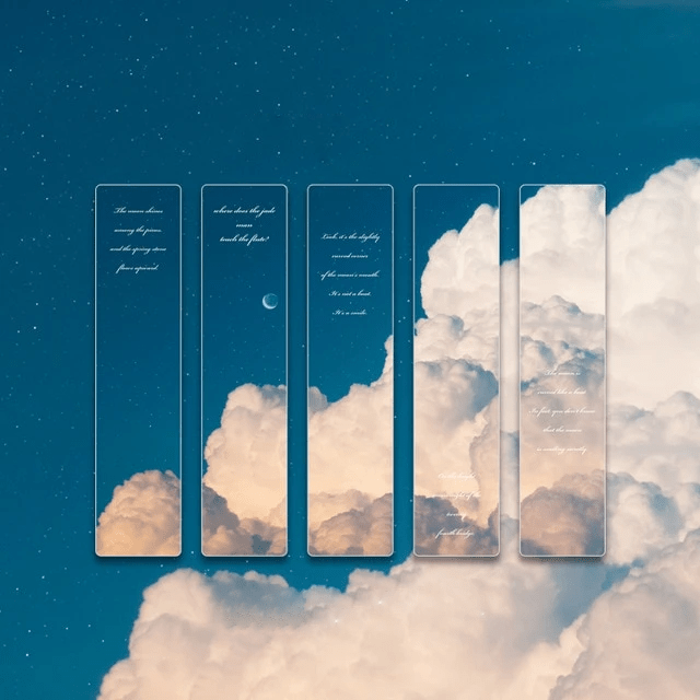 lecture-facile 5 Marque pages nuage