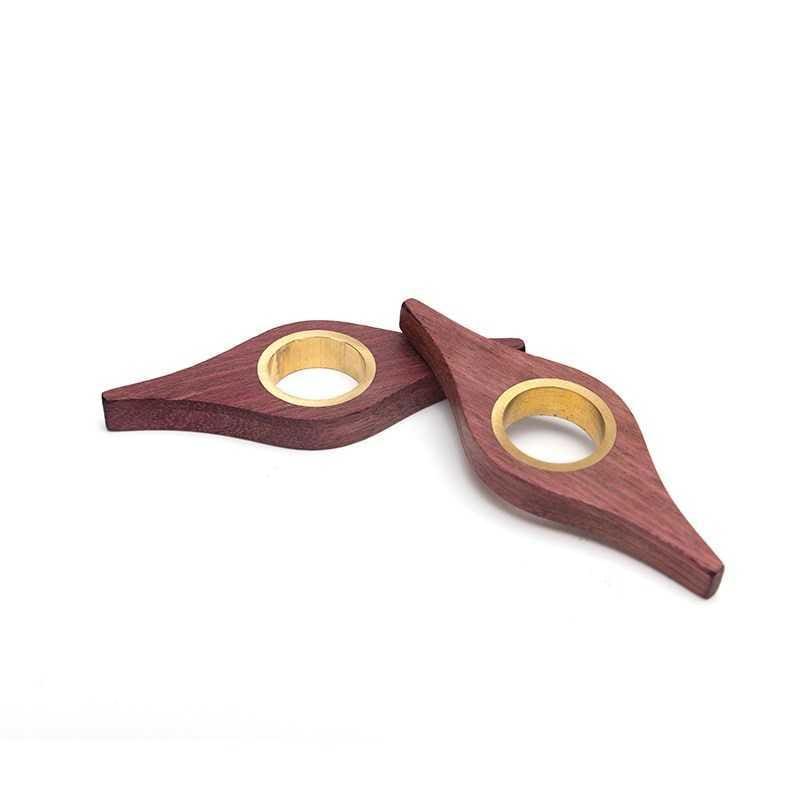 lecture-facile Porte-pages Anneau de lecture en bois