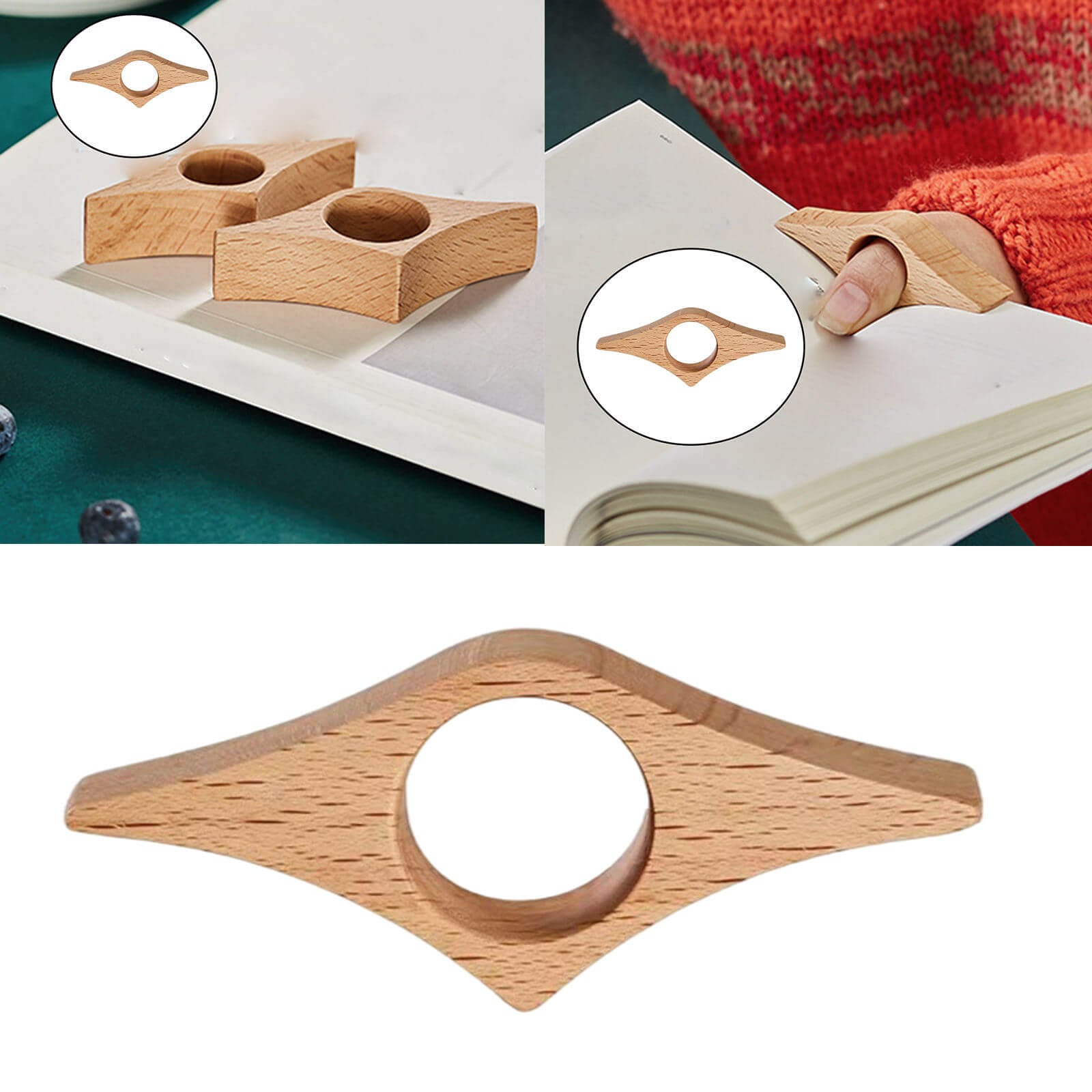 lecture-facile 1 produit Bague de lecture en bois