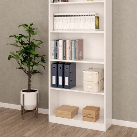 lecture-facile Blanc Bibliothèque murale