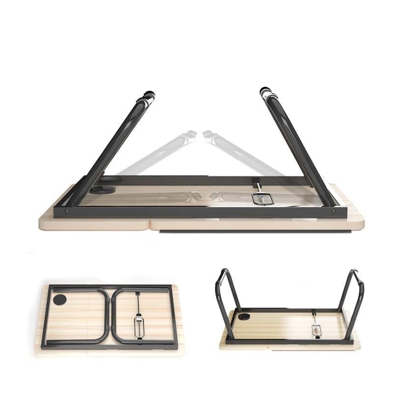 lecture-facile Bureau de lit Bureau portable en bois