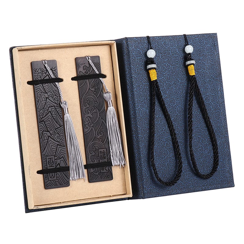 lecture-facile Coffret marque-page japonais en bois