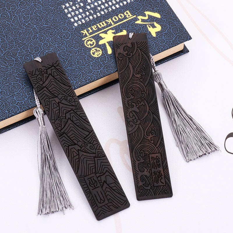 lecture-facile Coffret marque-page japonais en bois