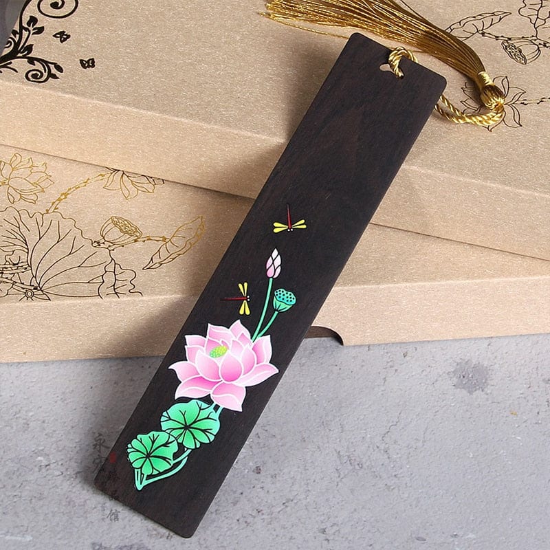 lecture-facile E Coffret marque-pages bois avec coloration