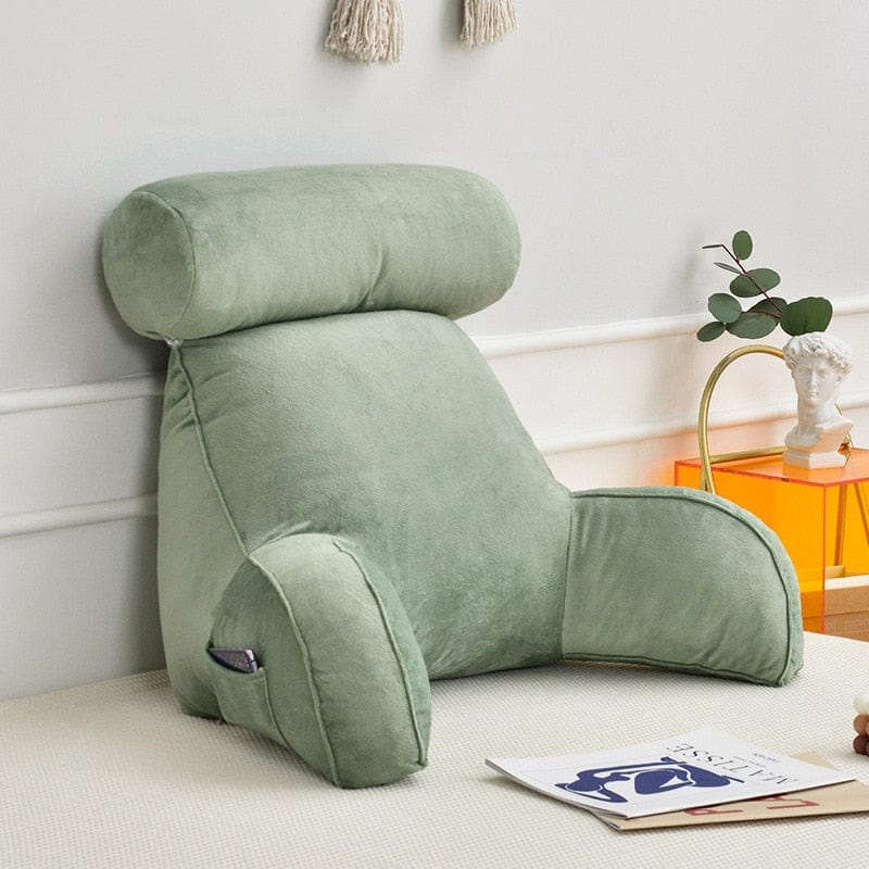 lecture-facile coussin de lecture Coussin de lecture Vert