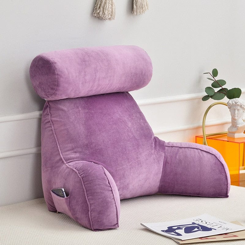 lecture-facile coussin de lecture Coussin de lecture Violet