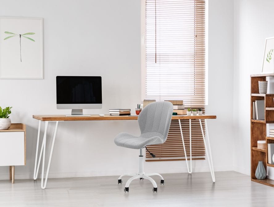 lecture-facile Fauteuil de bureau en tissu