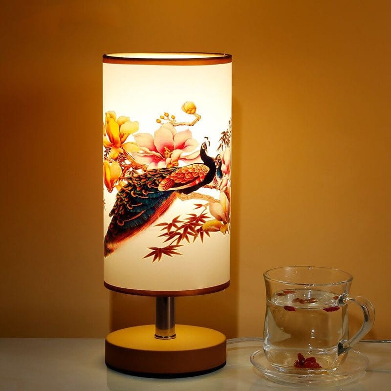 Lampe de chevet Japonaise Scandinave Ronde