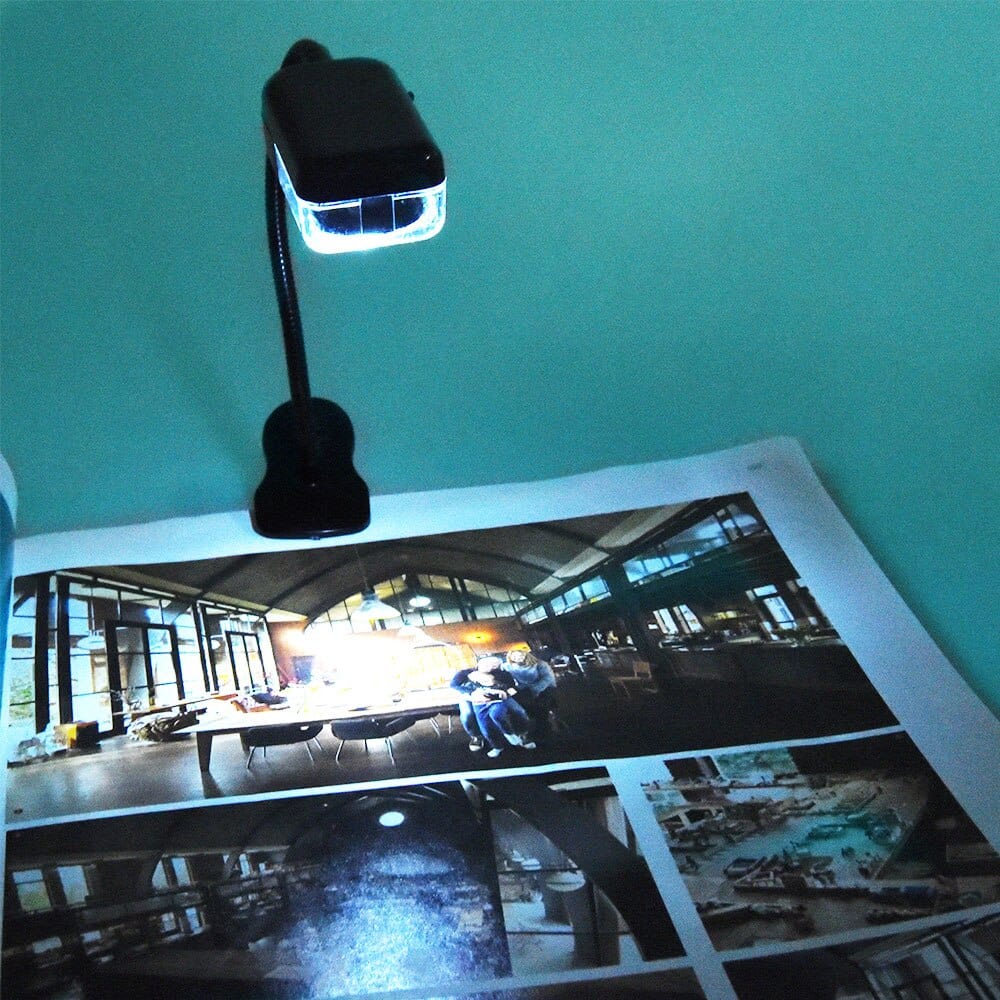 lecture-facile Noir Lampe de lecture flexible