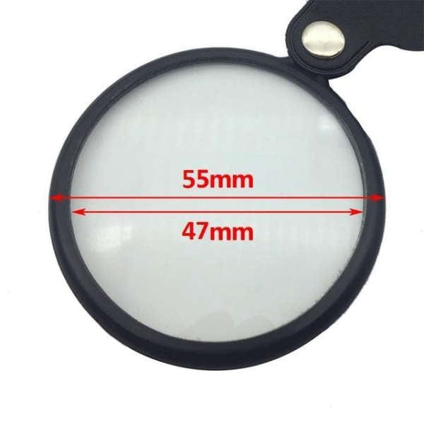 lecture-facile Loupe 6X Loupe de Lecture<br /> De Poche