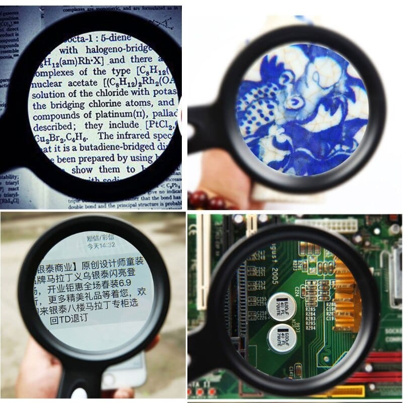 lecture-facile Loupe led Loupe de lecture lumineuse X10