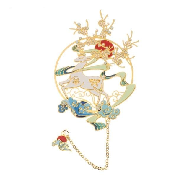 lecture-facile Marque page Cerf