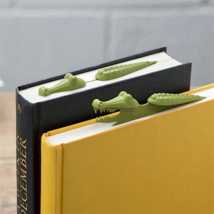 lecture-facile Marque-page crocodile