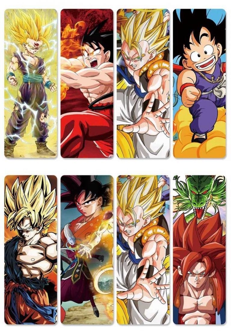 lecture-facile Marque-Page DRAGON BALL Z (Lot de 8)