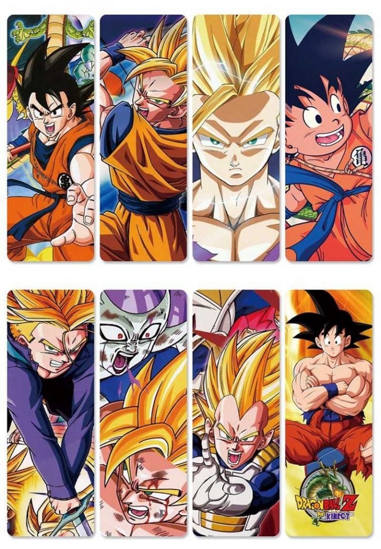 lecture-facile Marque-Page DRAGON BALL Z (Lot de 8)
