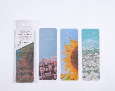 lecture-facile Marque-page Marque-page florales