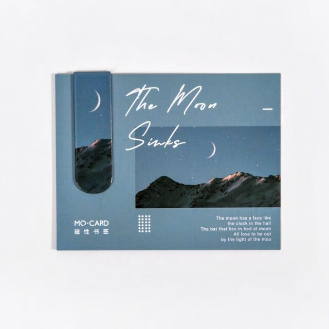 lecture-facile Marque-page Marque page magnétique Montagne