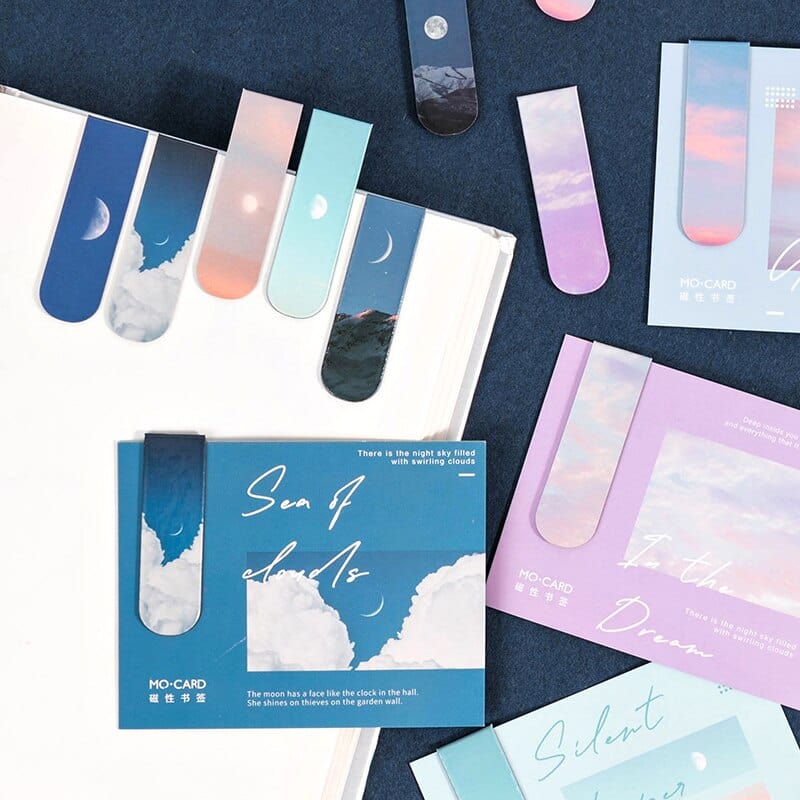 lecture-facile Marque-page Marque page magnétique Montagne