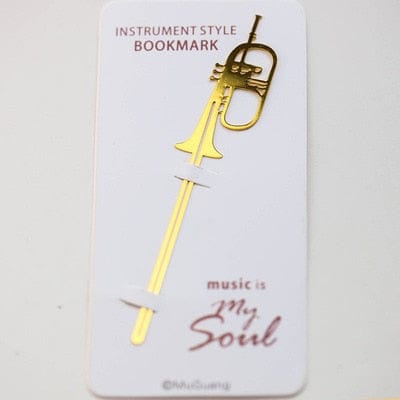 lecture-facile Marque-page Trombone Marque page musique en métal