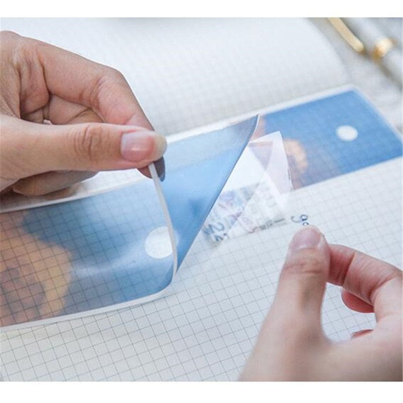lecture-facile Marque-Page Nuage Bleu Transparent