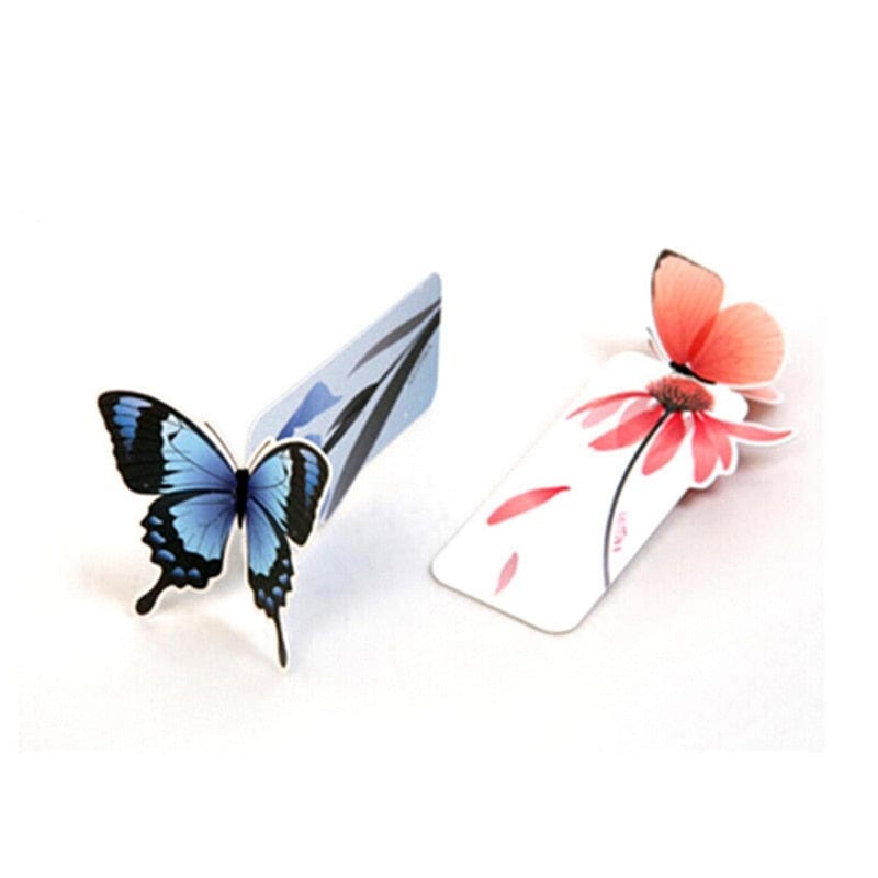 lecture-facile Marque-Page Papillon 3D en Papier