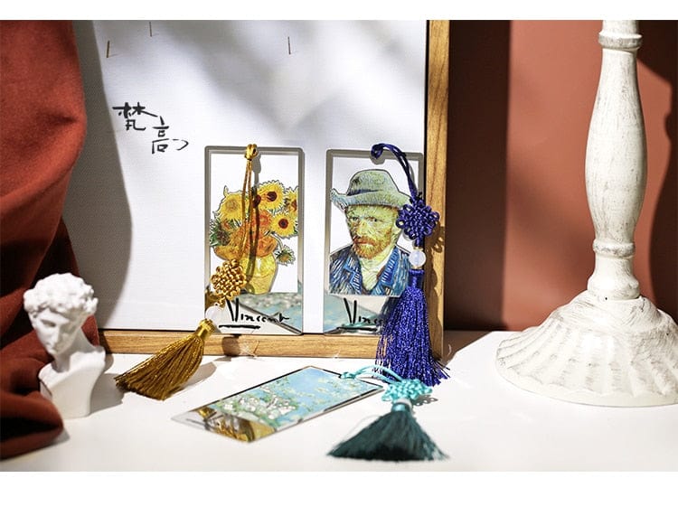 lecture-facile Marque-Page Peinture Van Gogh en Métal