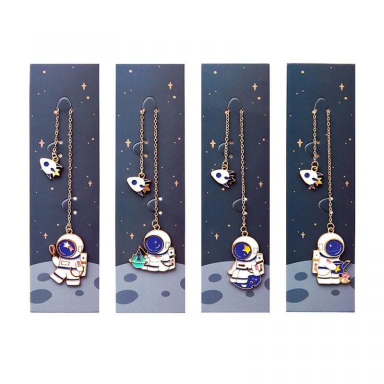 lecture-facile Marque-page pendentif astronaute