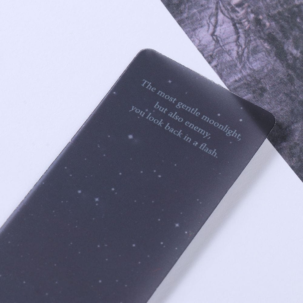lecture-facile Marque-page photographie lune et terre