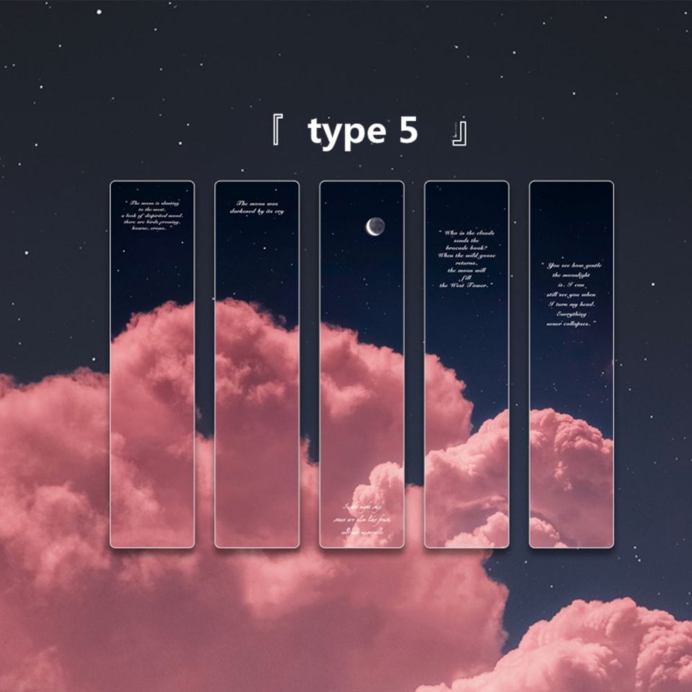 lecture-facile type 5 Marque-page photographie lune et terre
