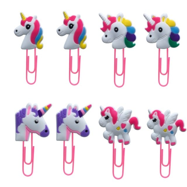 lecture-facile Marque-page Marque page trombone licorne