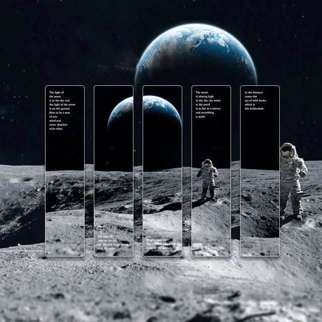 lecture-facile Marque pages astronaute