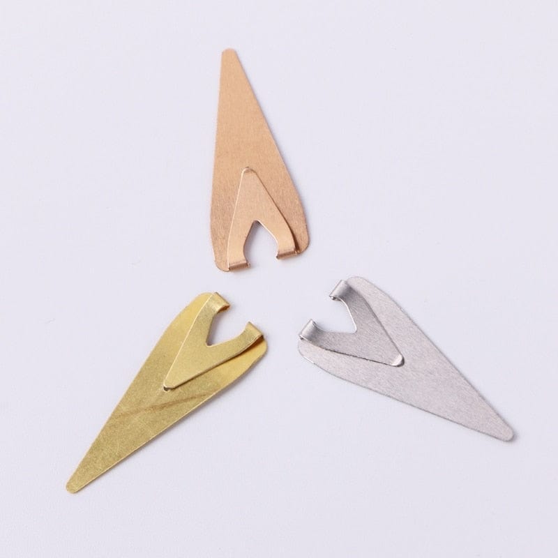 lecture-facile Marque-page Marque-pages clips métalliques