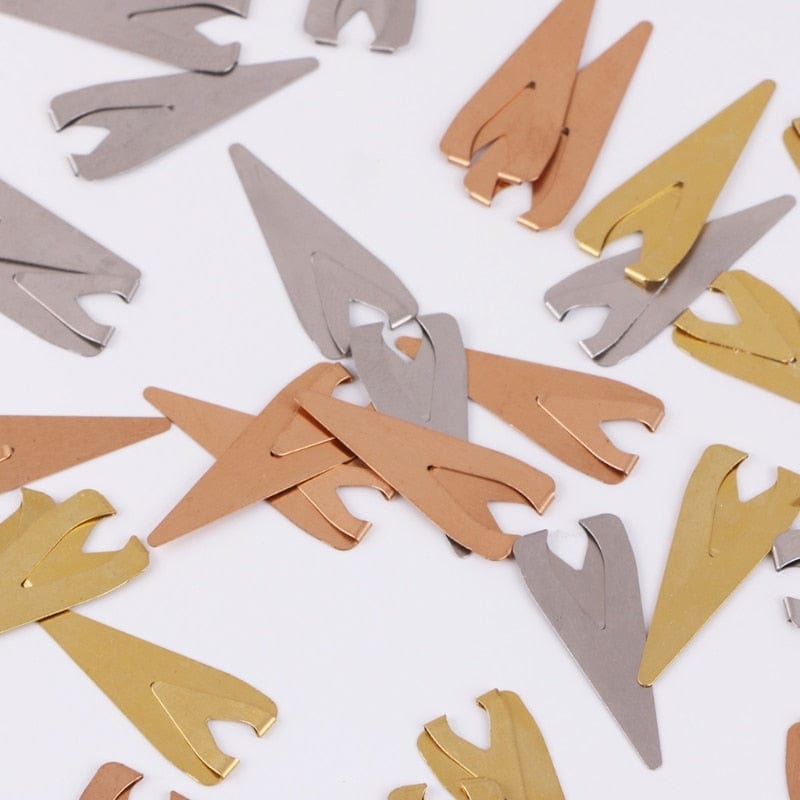 lecture-facile Marque-page Marque-pages clips métalliques