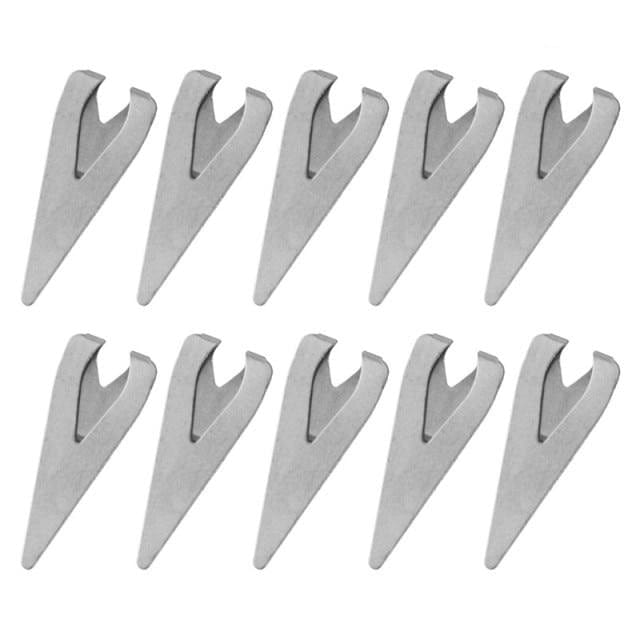 lecture-facile Marque-page Argenté Marque-pages clips métalliques