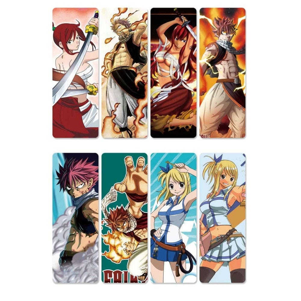 lecture-facile Marque-pages FAIRY TAIL (Lot de 8)