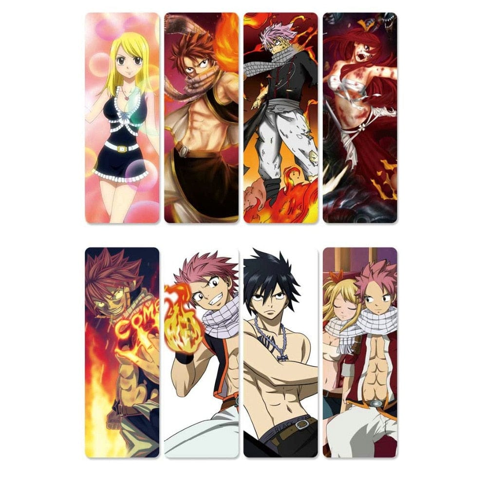 lecture-facile Marque-pages FAIRY TAIL (Lot de 8)