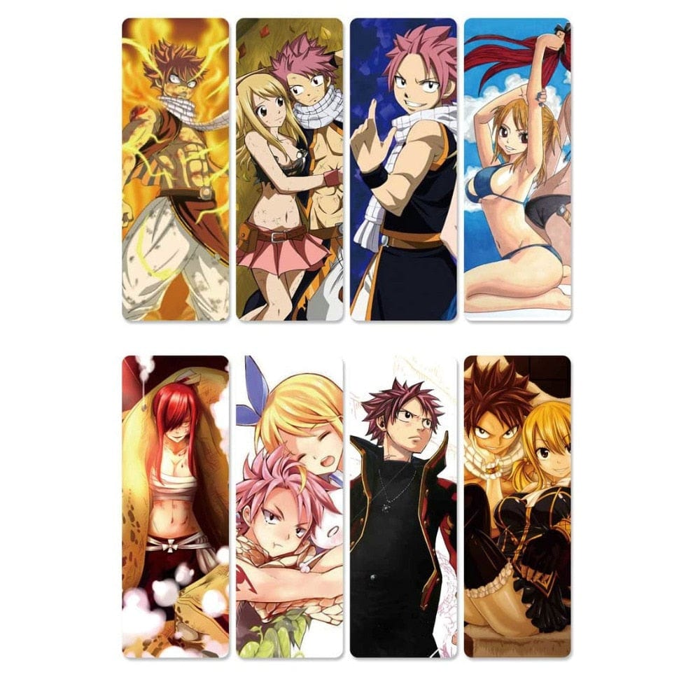 lecture-facile Marque-pages FAIRY TAIL (Lot de 8)