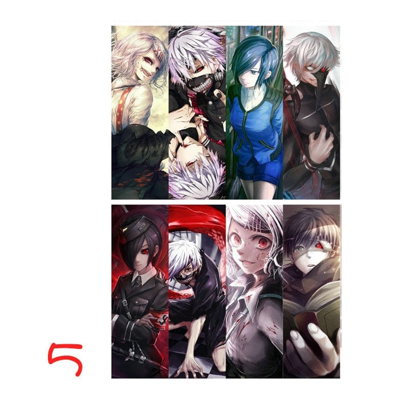 lecture-facile Style 5 Marque-Pages Tokyo Ghoul Manga