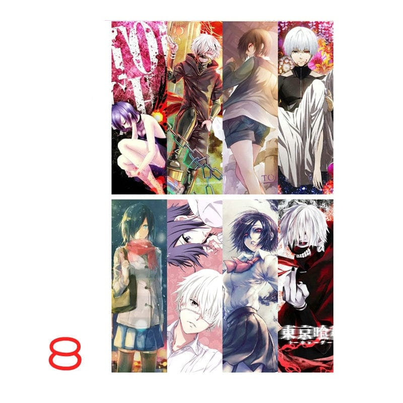lecture-facile Style 8 Marque-Pages Tokyo Ghoul Manga