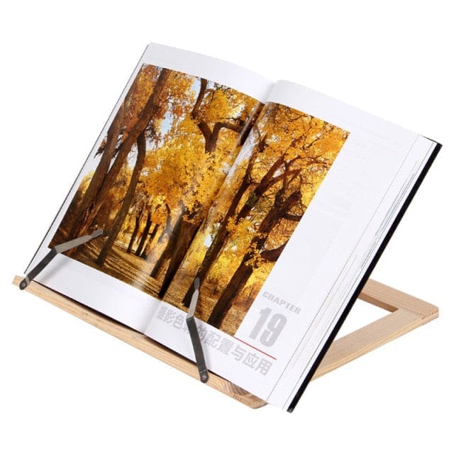 lecture-facile Porte-livre Porte livre en bois