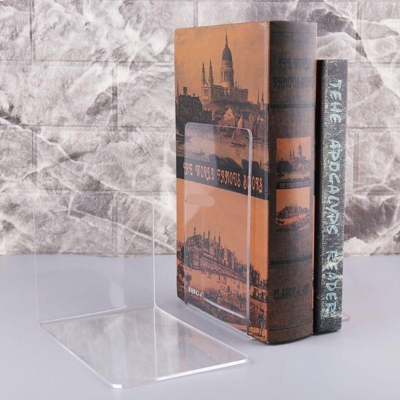 lecture-facile Serre-livre Serre livre en plastique transparent