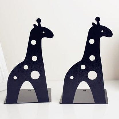 lecture-facile Serre-livre Noir Serre livre girafe
