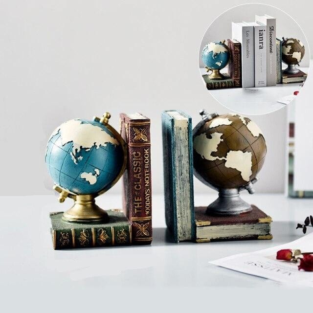 lecture-facile Serre-livre Serre livre Globe terrestre