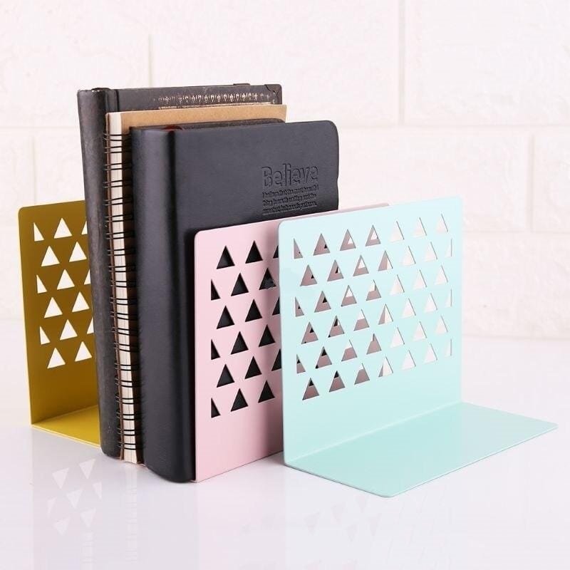 lecture-facile Serre-livre Serre livre motif triangle