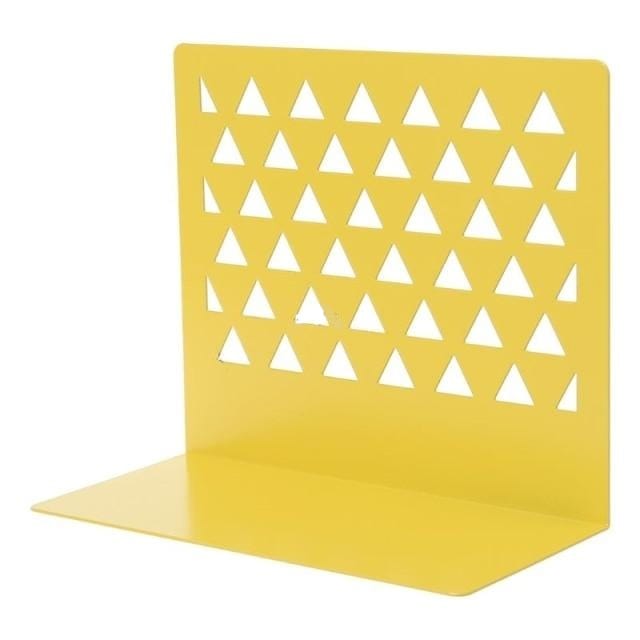 lecture-facile Serre-livre Jaune Serre livre motif triangle