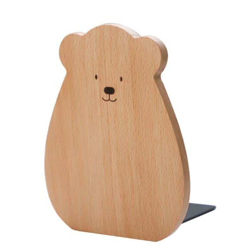 lecture-facile serre livre Serre livre Ours en bois