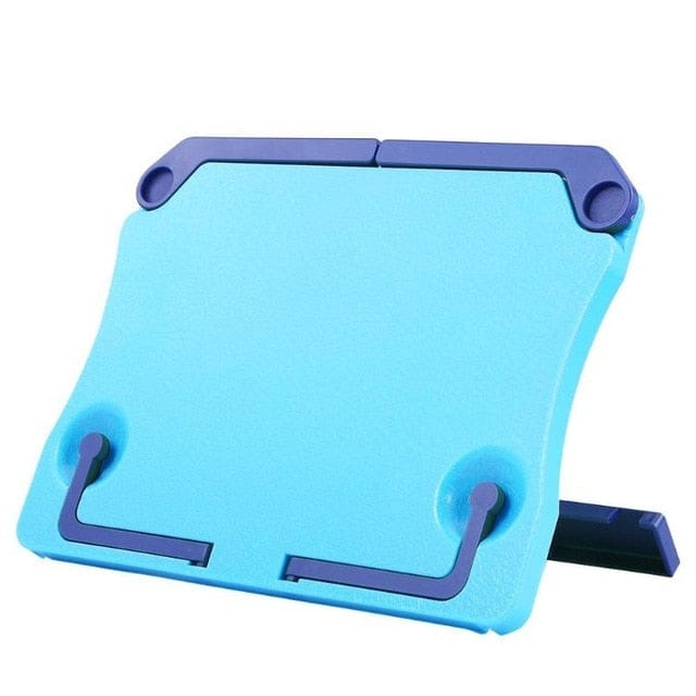 lecture-facile Porte-livre Support de livre en plastique bleu