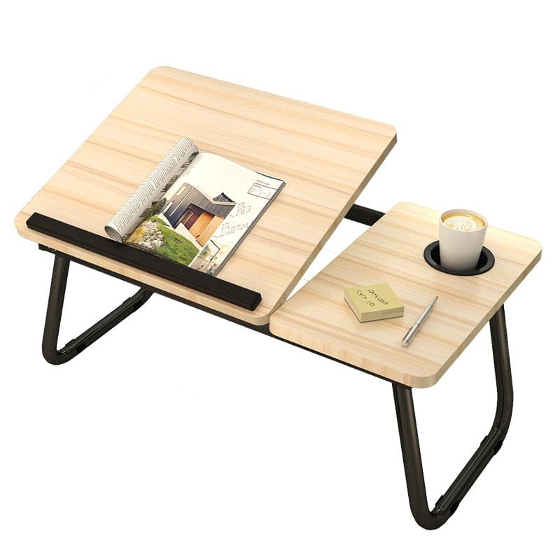 lecture-facile Bureau de lit Bureau portable en bois