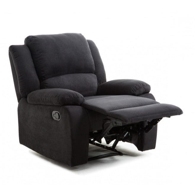 lecture-facile Noir Fauteuil microfibre