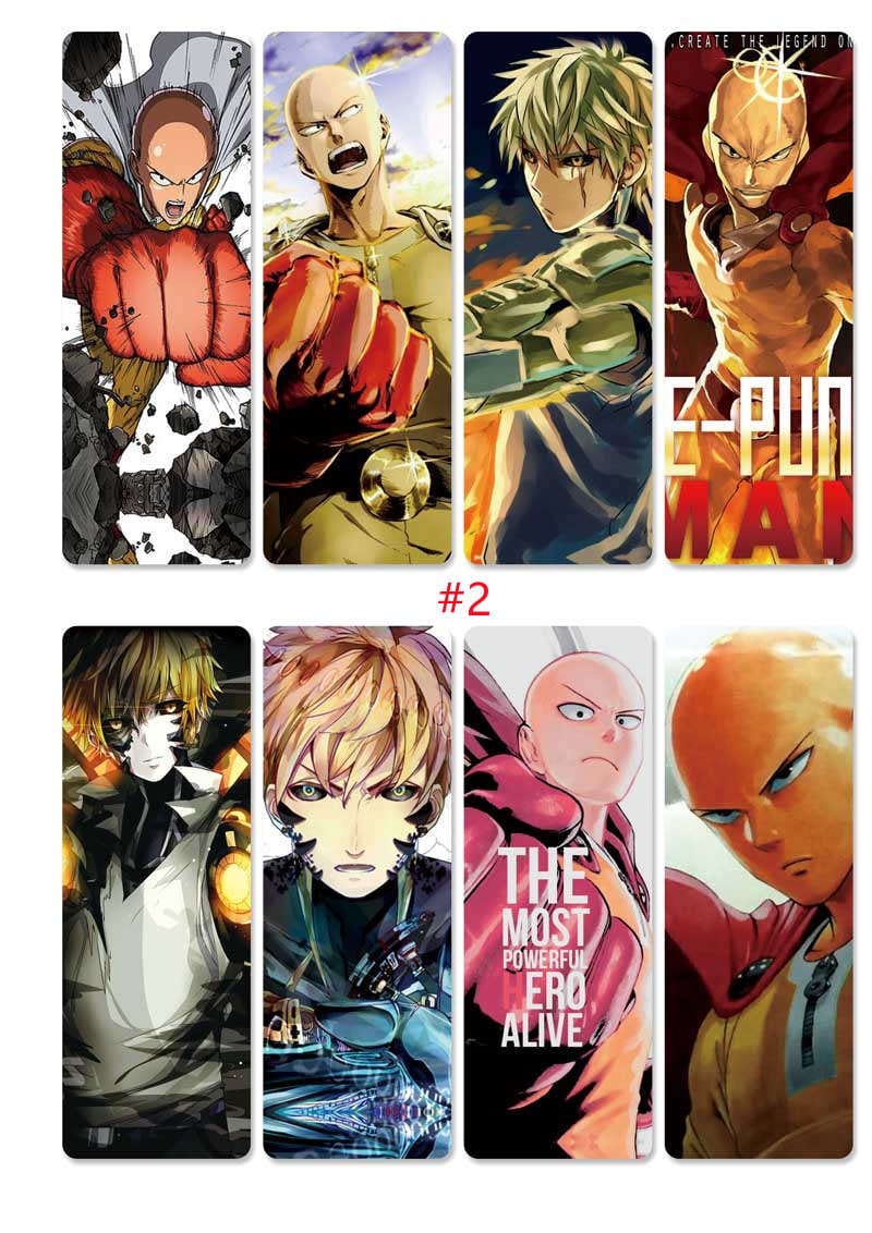 lecture-facile 2 Marque-Page One Punch Man (Saitama)